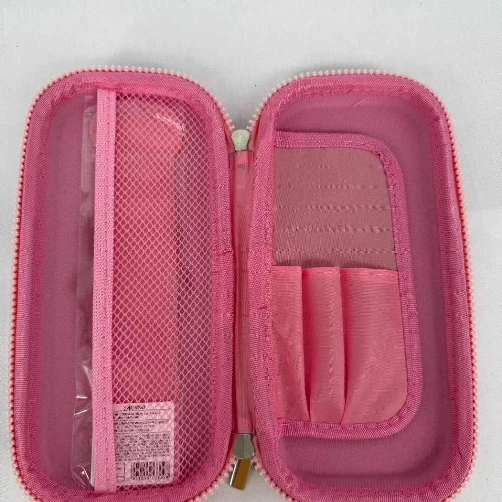 Miniso Pink Penguin Case w/ Ruler